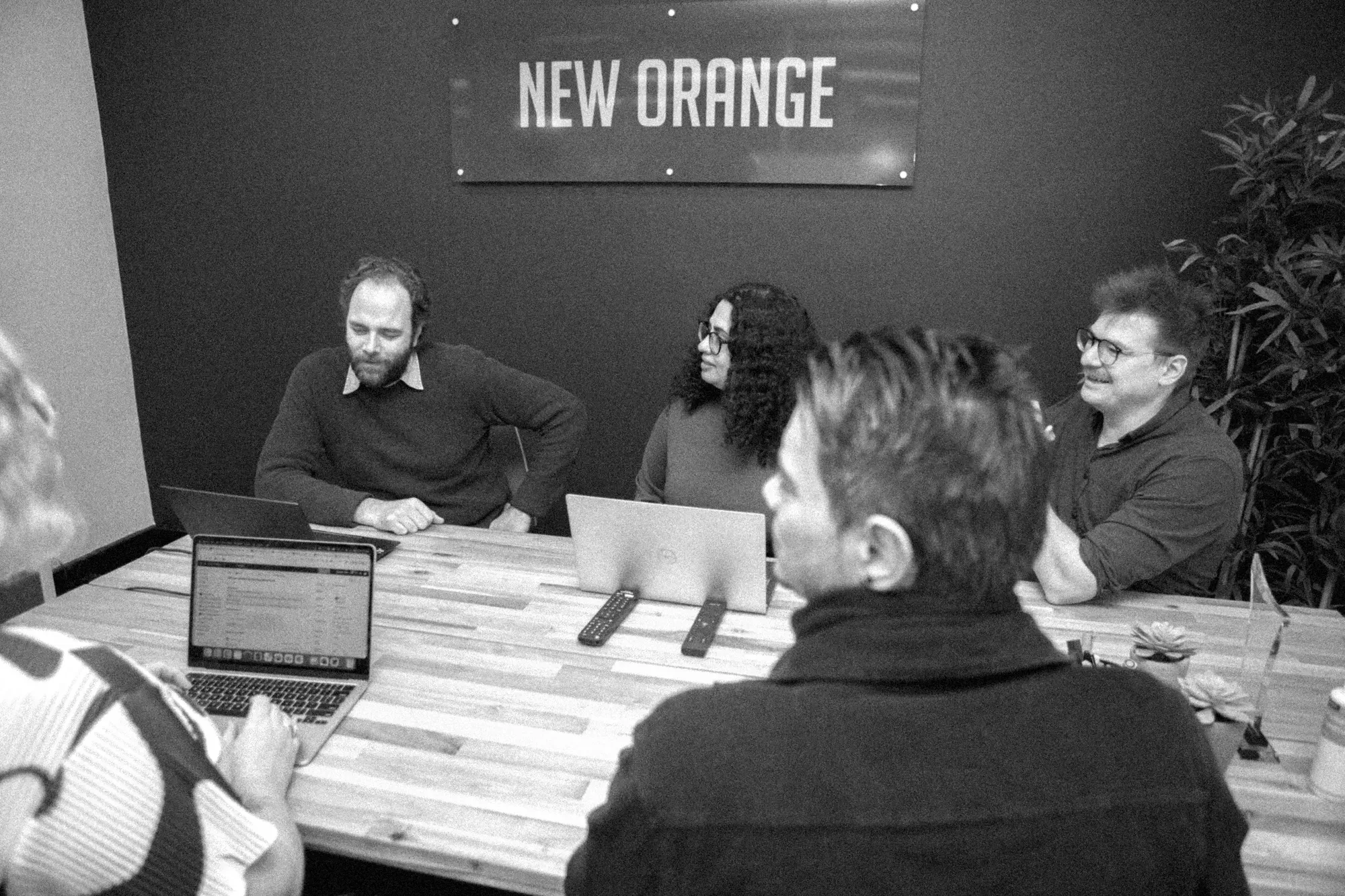 Collega’s in een meeting