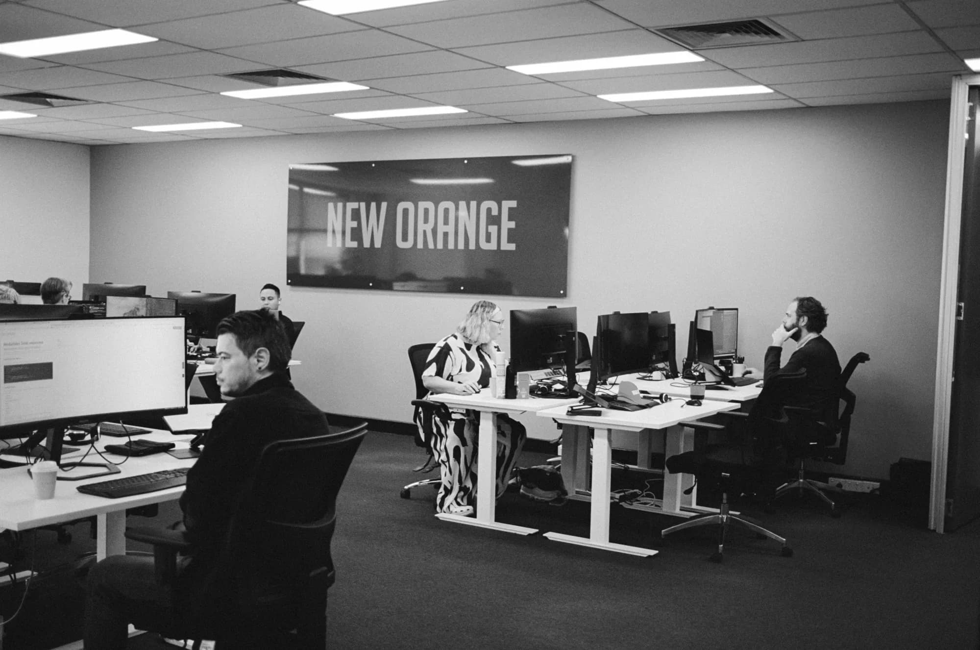 Colleagues at office