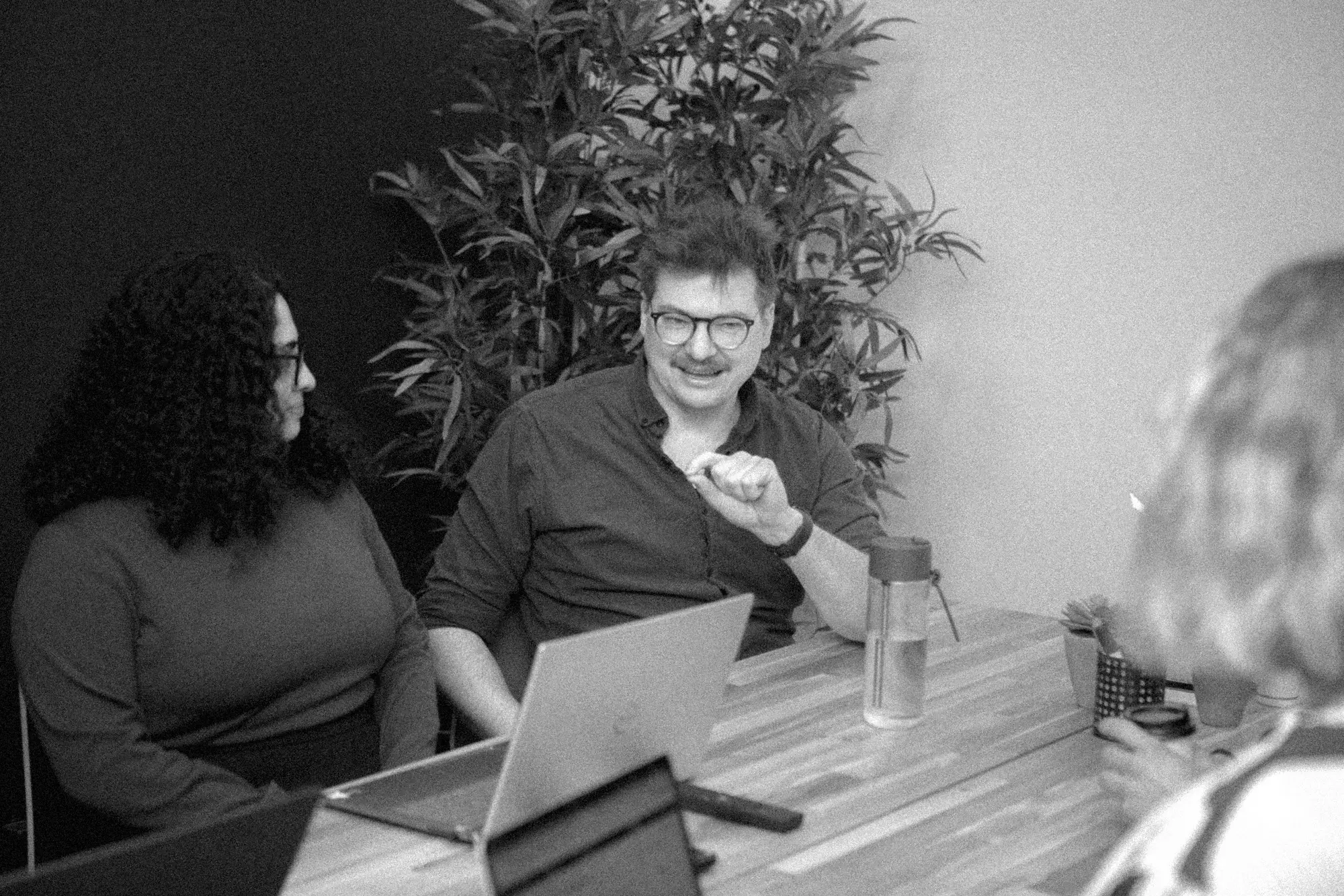 Colleagues in a meeting