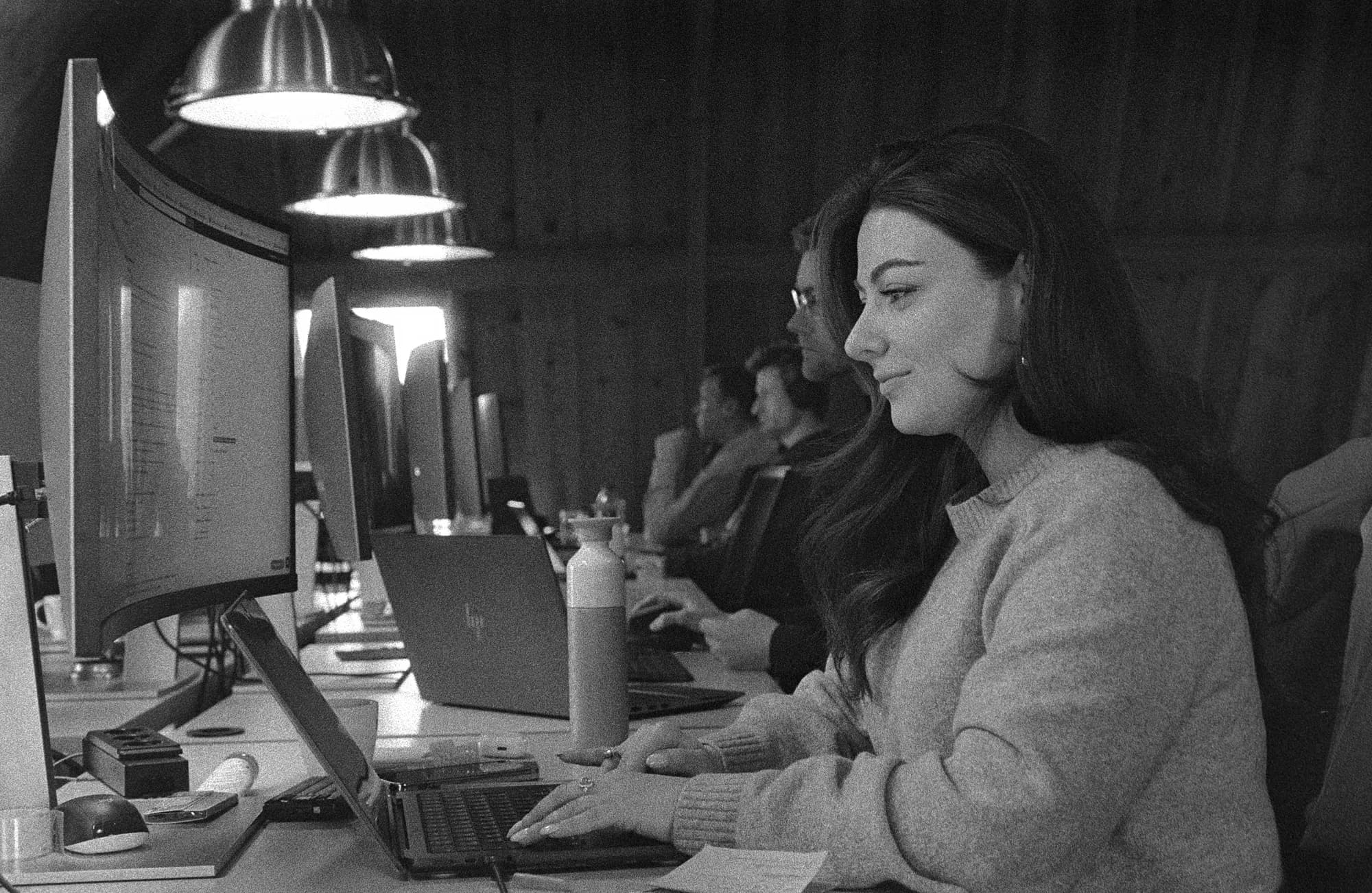 Team meeting at the start of the week